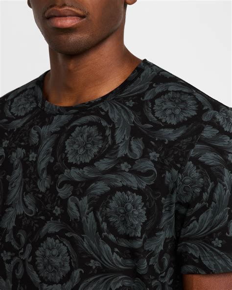 Versace Men's Barocco Crewneck T